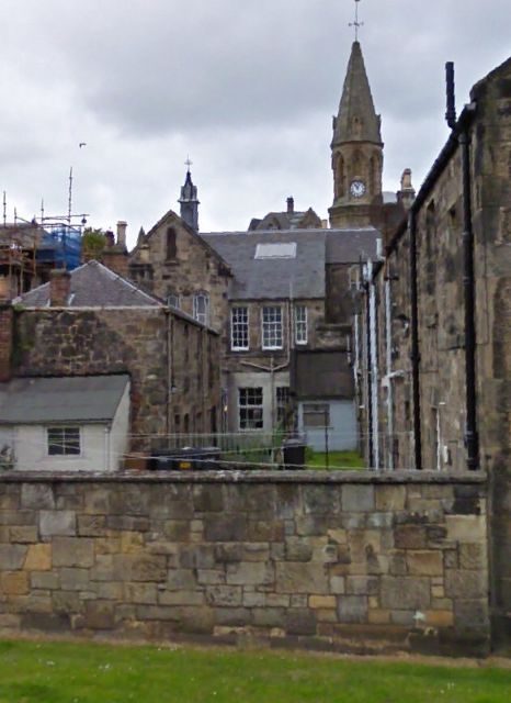 Rear of Burgh Chambers showing Town Officers house and old cells.